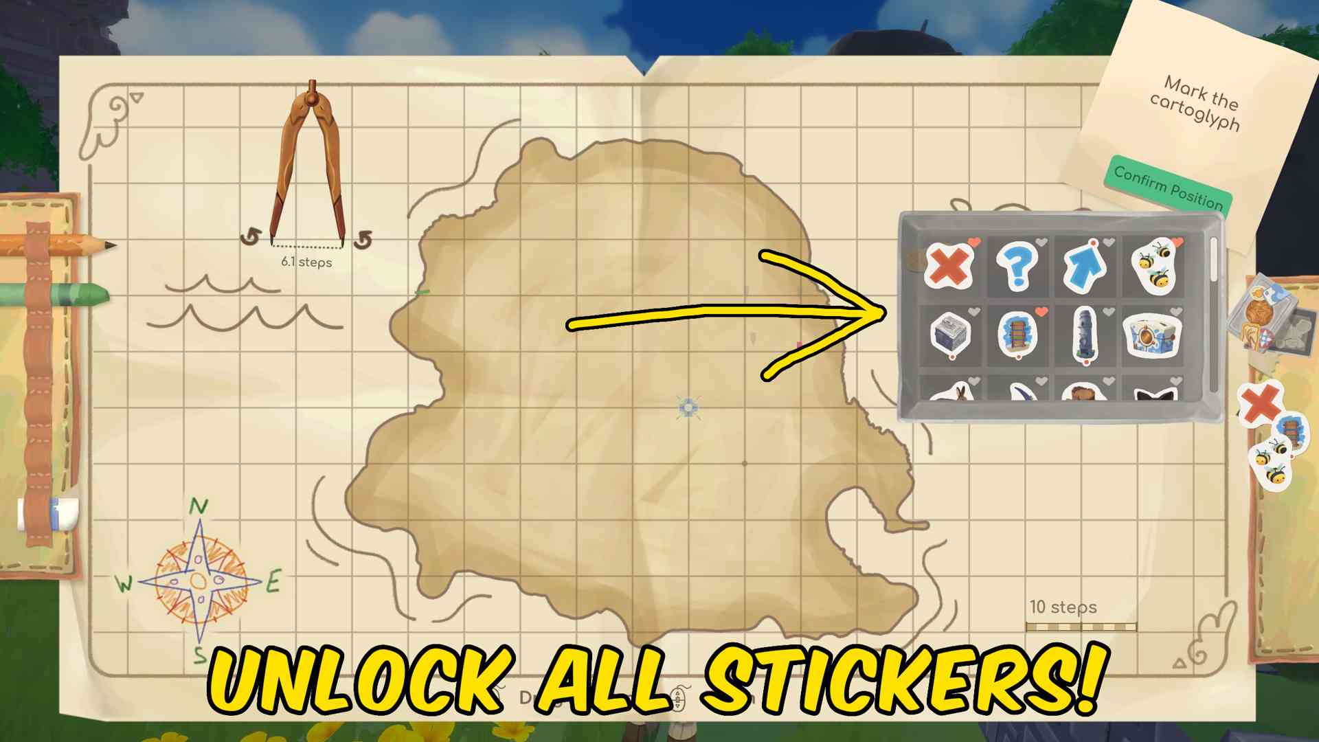 Map Map - A Game About Maps — Unlock All Collectibles (screenshot 2)